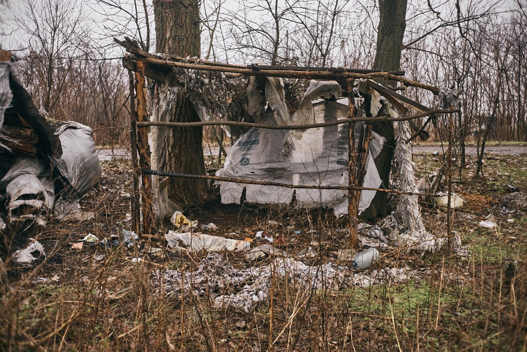 Near Zolote, February 2020 (territory controlled by Ukraine)